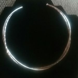 .925 Sterling Silver Collar Necklace